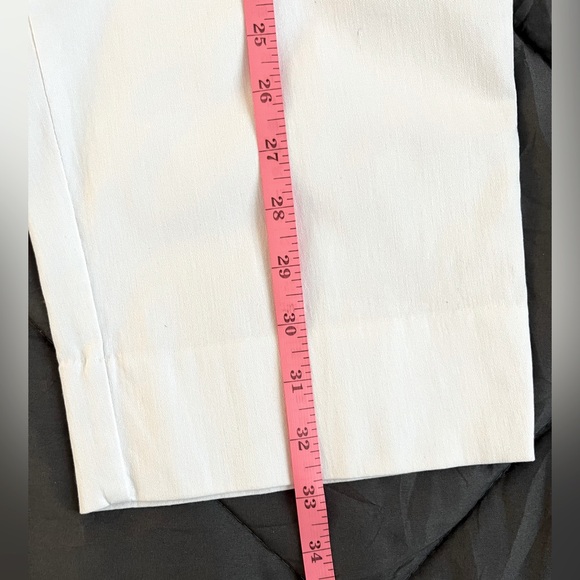 ZAC & RACHEL Women's Pull-On Solid White Millennium Crop Capris. Size: (16). - Picture 11 of 11